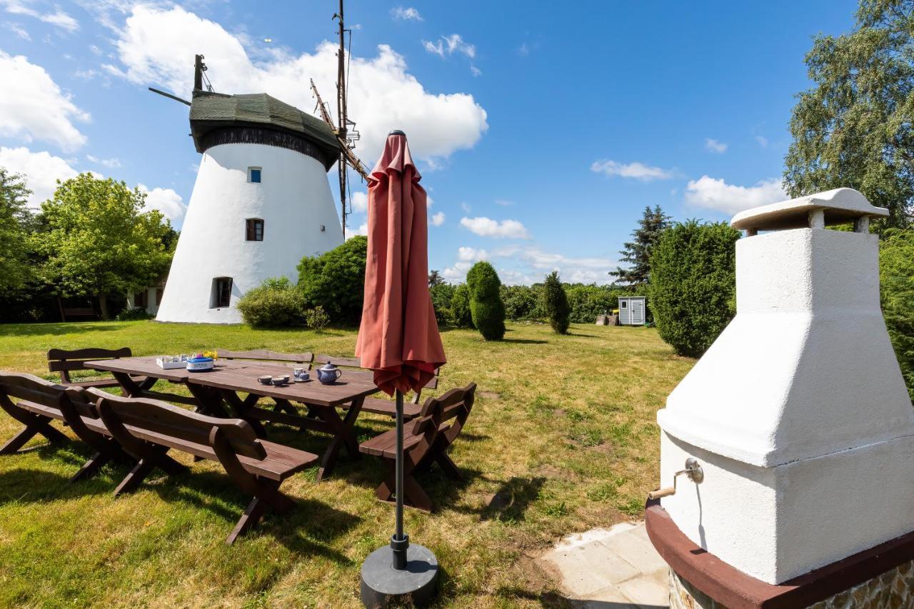 Windmill Vacation Home In Ledzin Near Baltic Sea Niechorze Exterior foto